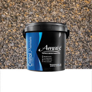 Revestimento Textura Pedras Naturais - Turmalina Ouro 23Kg Cristal Amais