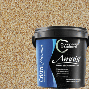 Revestimento Textura Pedras Naturais - Capri Médio 23Kg Cristal Amais