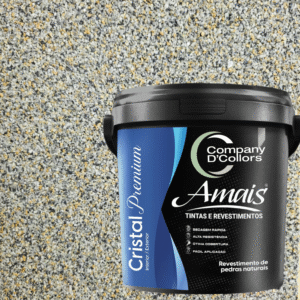 Revestimento Textura Pedras Naturais - Grigio Supremo 23Kg Cristal Amais