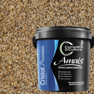 Revestimento Textura Pedras Naturais - Opala 23Kg Cristal Amais