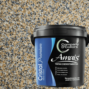 Revestimento Textura Pedras Naturais - Marrocos Black 23Kg Cristal Amais