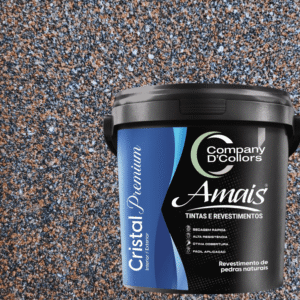 Revestimento Textura Pedras Naturais - Opalina 23Kg Cristal Amais