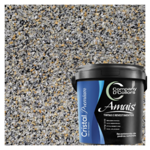 Revestimento Pedra Natural Grigio Supremo Cristal Premium Amais