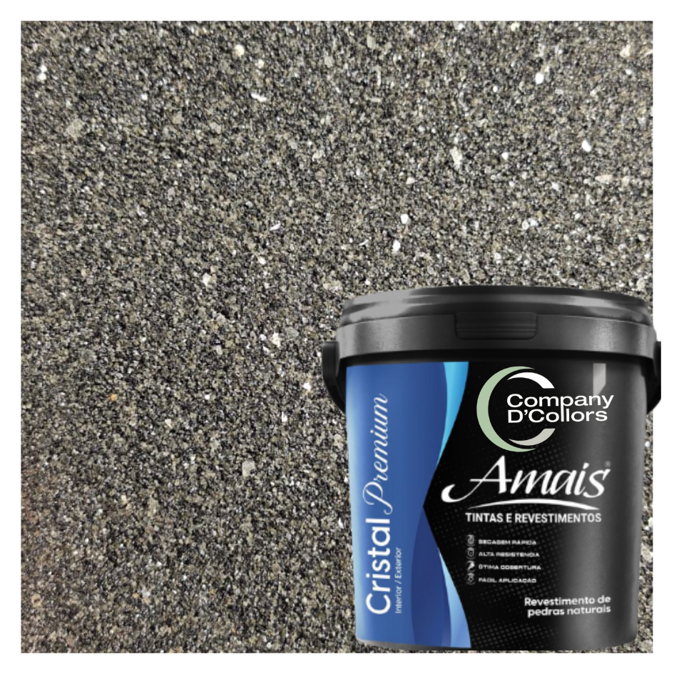 Revestimento Pedra Natural Hematita Cristal Premium Amais