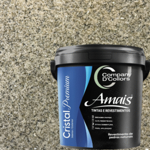 Revestimento Textura Pedras Naturais - Esmeralda Claro 23Kg Cristal Amais