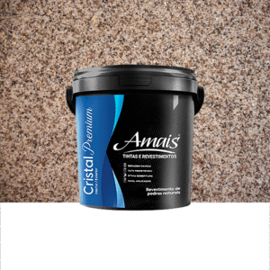Revestimento Textura Pedras Naturais - Café Branco 23Kg Cristal Amais