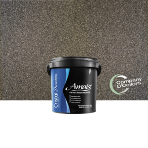 Revestimento Textura Pedras Naturais - Turmalina Preta 23Kg Cristal Amais
