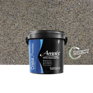 Revestimento Textura Pedras Naturais - Grigio Supremo 23Kg Cristal Amais