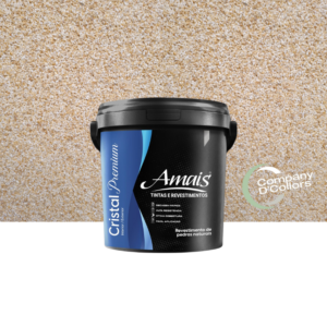 Revestimento Textura Pedras Naturais - Ouro Paglia 23Kg Cristal Amais