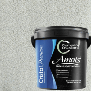 Revestimento Textura Pedras Naturais - Branco 23Kg Cristal Amais