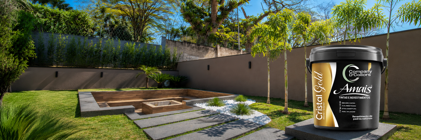 Textura mineral da Linha Premium