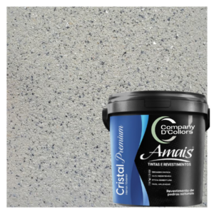 Revestimento Pedra Natural Dallas Cinza  Cristal Premium Amais