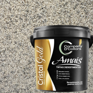 Revestimento Pedra Natural Grigio Schiaro Cristal Gold Amais