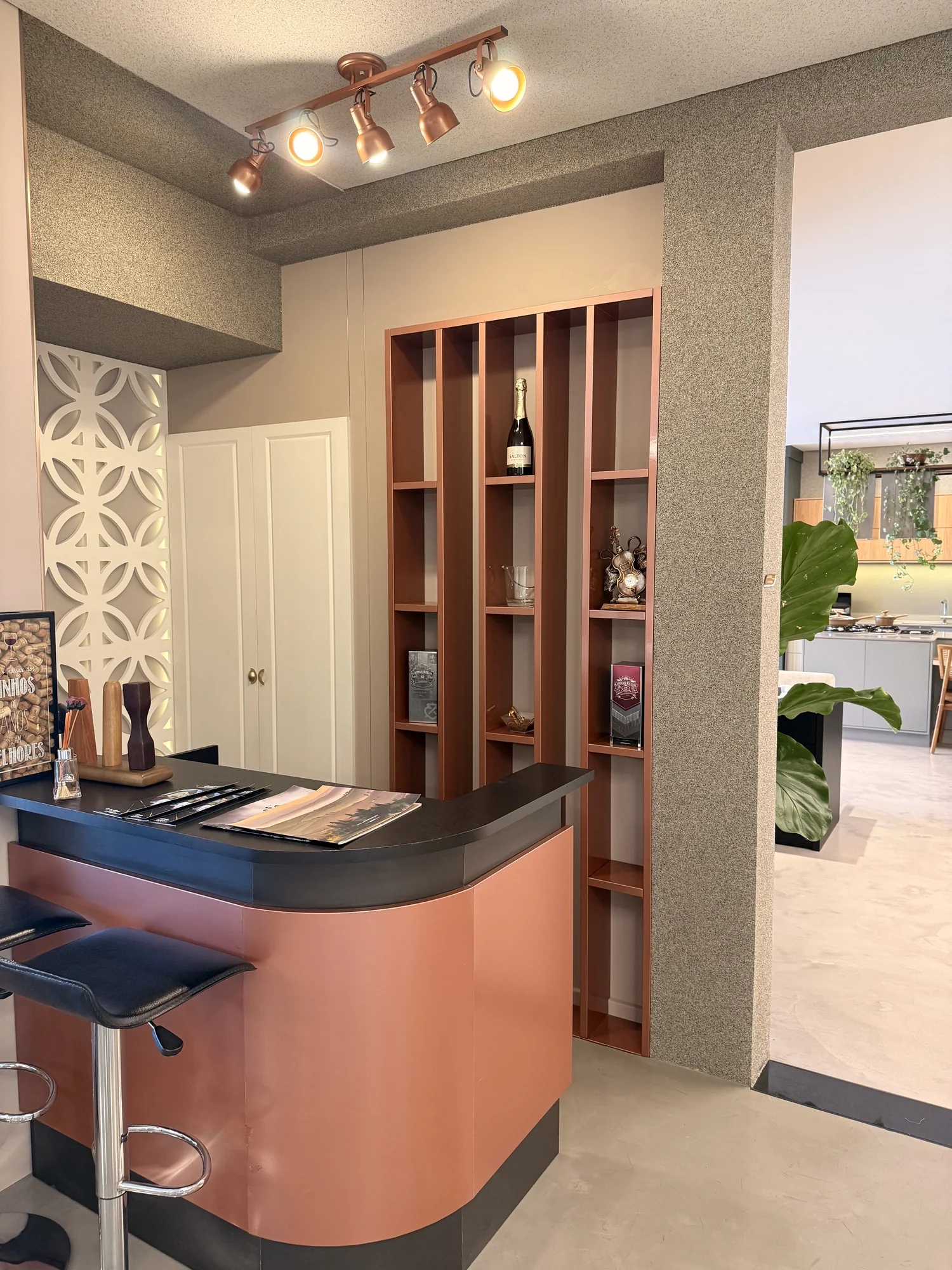 Recepção do showroom Company D'Collors